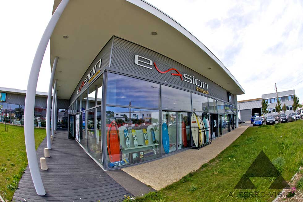 Evasion Proshop Lorient, point de vente surf et skate